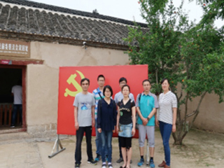 教育学院心理学系党支部赴萧县蔡洼淮海战役总前委旧址开展主题党日活动