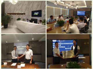 beat365英国官网网站与上海威尔仕举行校企合作教育基地揭牌仪式