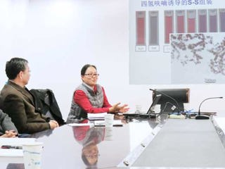 南京航空航天大学阚彩霞教授应邀来beat365官网做学术报告