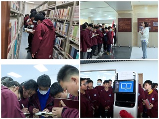 beat365英国官网网站附属学校中小学生到滨湖校区图书馆参观